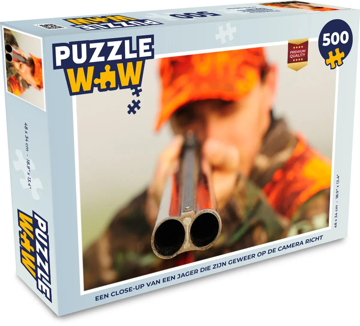 PuzzleWow Legpuzzel 500 Stuks Multicolor