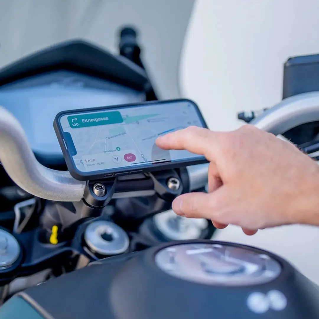 SP Connect Moto Bundle LT SPC+ Telefoonhouder Motor - Zwart - 8 Inch