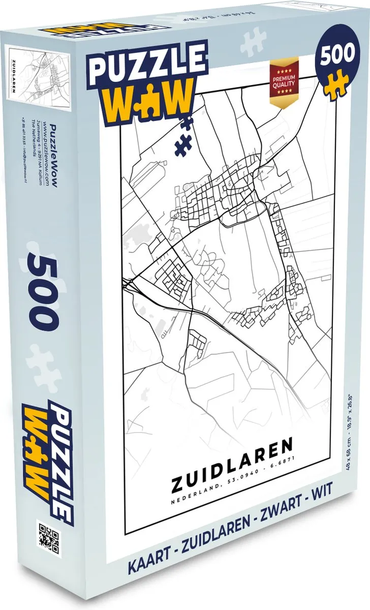 PuzzleWow Zuidlaren Legpuzzel 500 Stuks