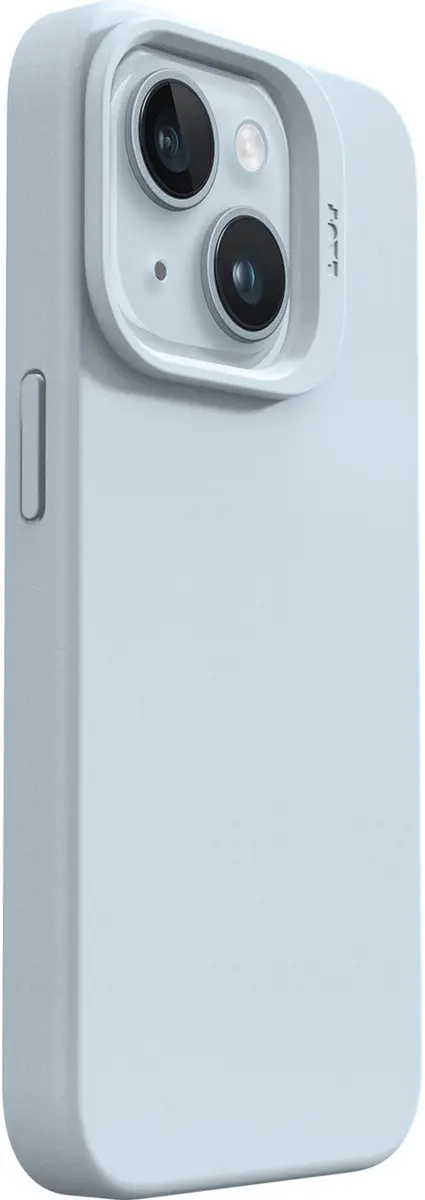 Laut HUEX iPhone 15 Plus Hoesje - Lichtblauw