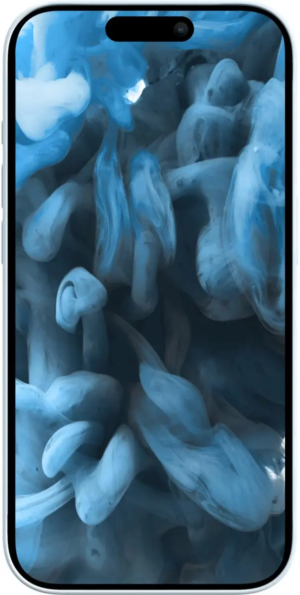 Laut HUEX iPhone 15 Plus Hoesje - Lichtblauw