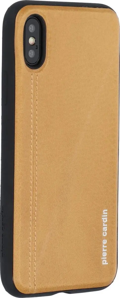 Geel hoesje van Pierre Cardin
