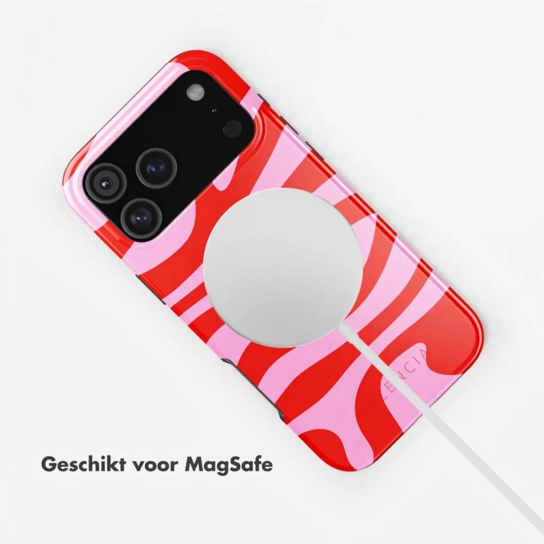 Selencia Hoesje iPhone 18 Pro/17 Pro Dream Swirl Pink - MagSafe