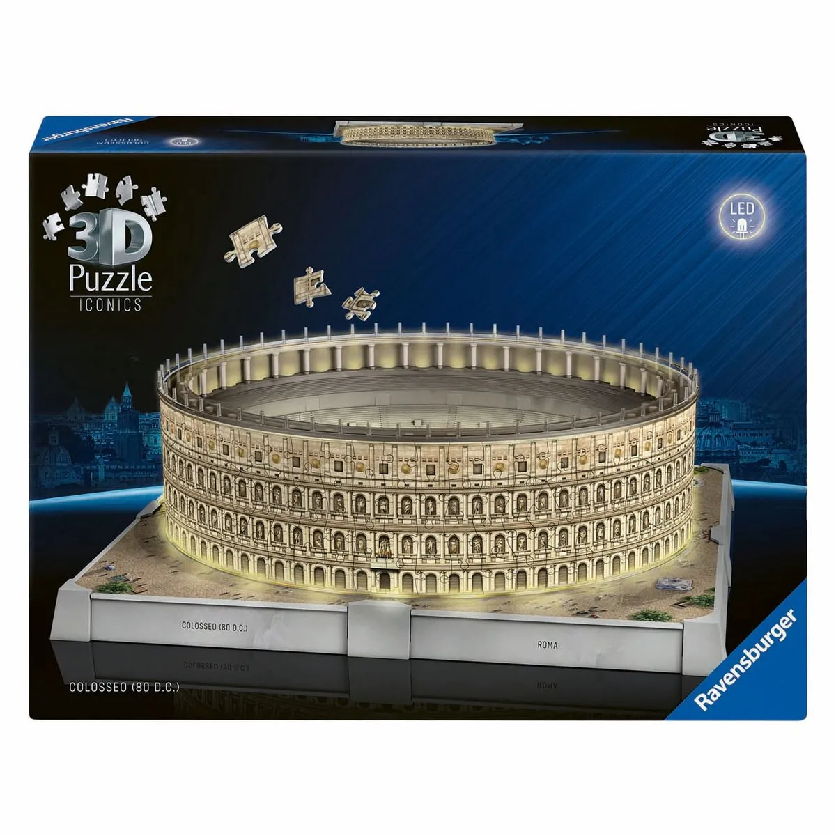 Ravensburger Iconics Colosseum Rome 3D Puzzel - 3291 Stukjes