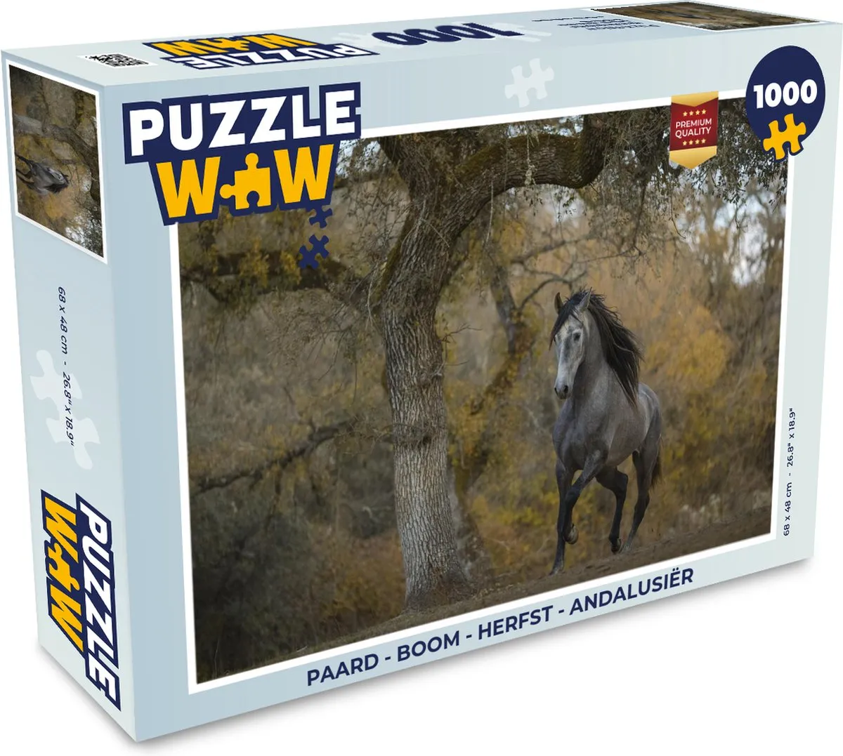 PuzzleWow Andalusiër Herfst Boom Legpuzzel 1000 Stuks