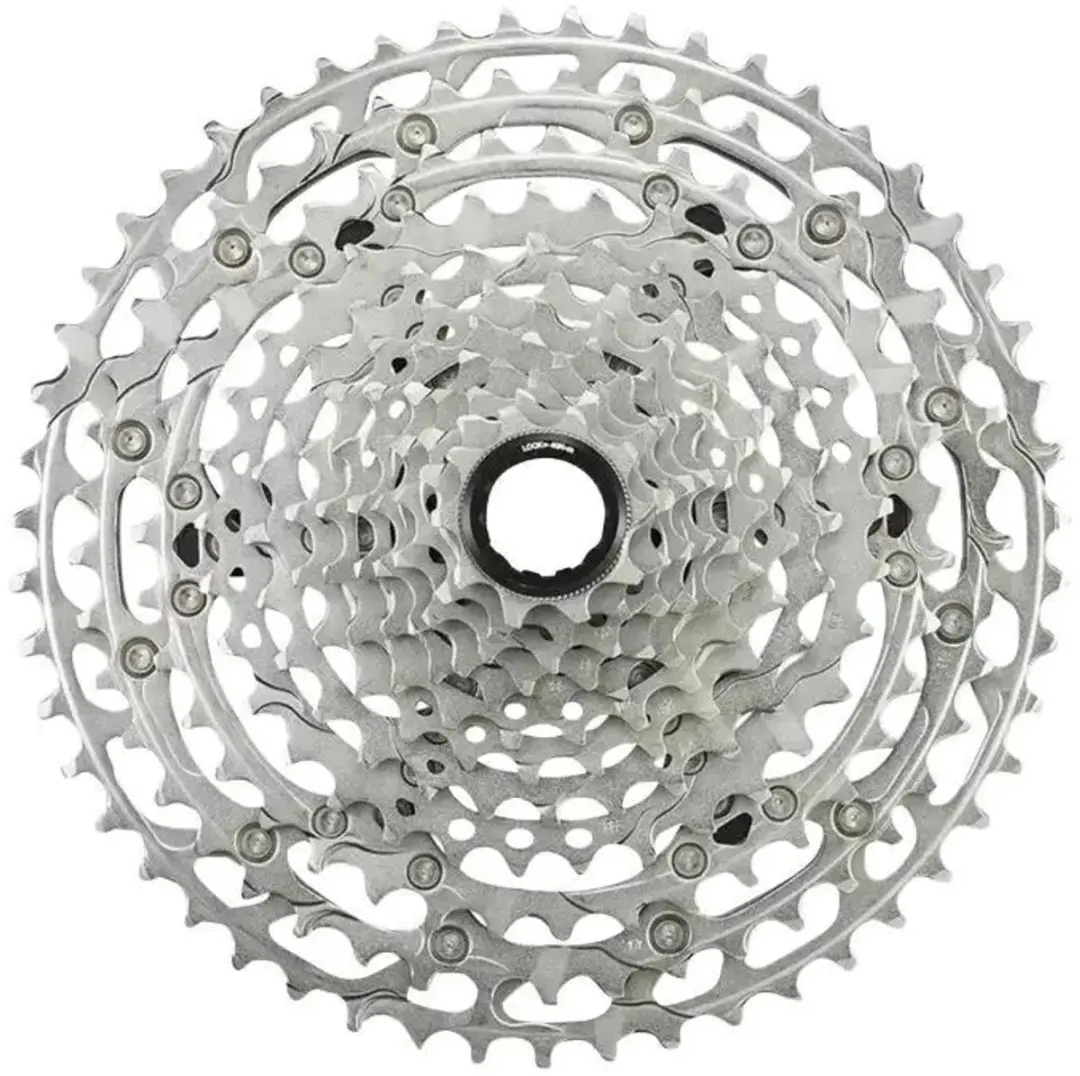 Shimano Deore CS-M6100 12-Speed Cassette - 10-51T - Zilver/Chroom - afbeelding 6 van 6