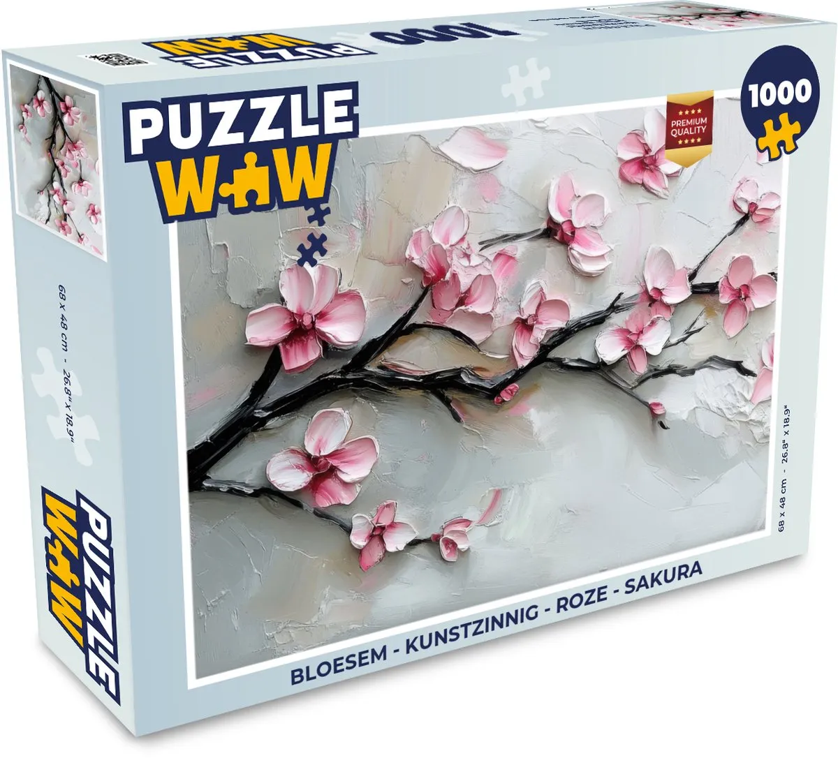 PuzzleWow Sakura Legpuzzel 1000 Stuks