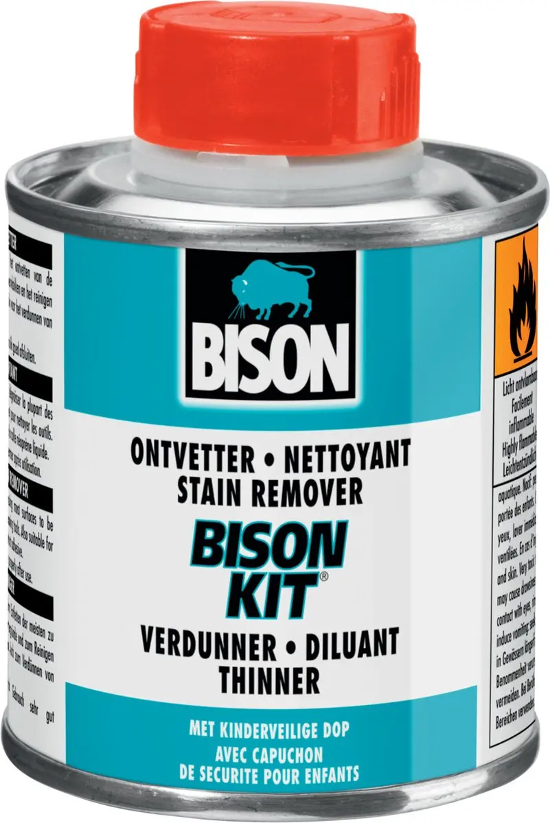 Bison Ontvetter / Verdunner 250 ml voor Bison Kit