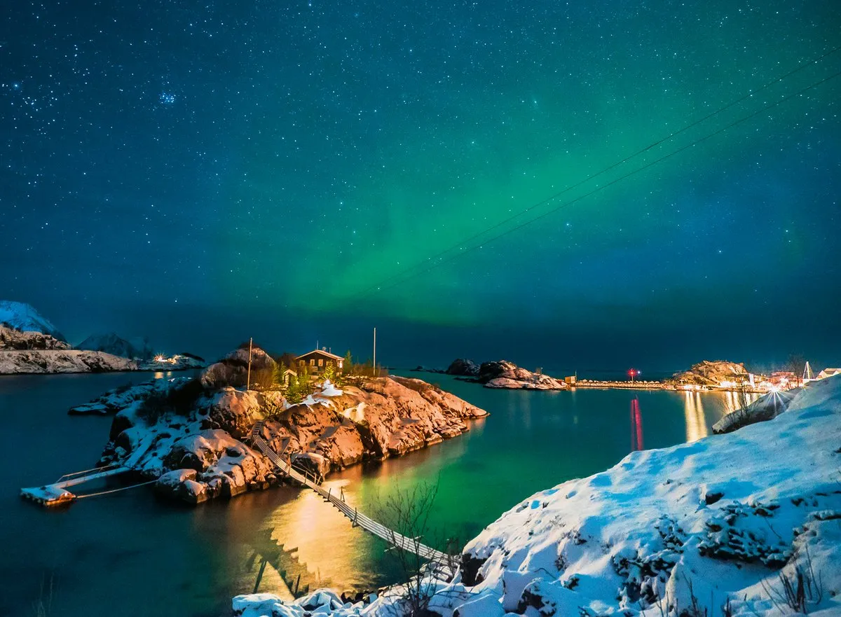 Ravensburger Noorderlicht bij Bergsfjord Legpuzzel 500 Stuks