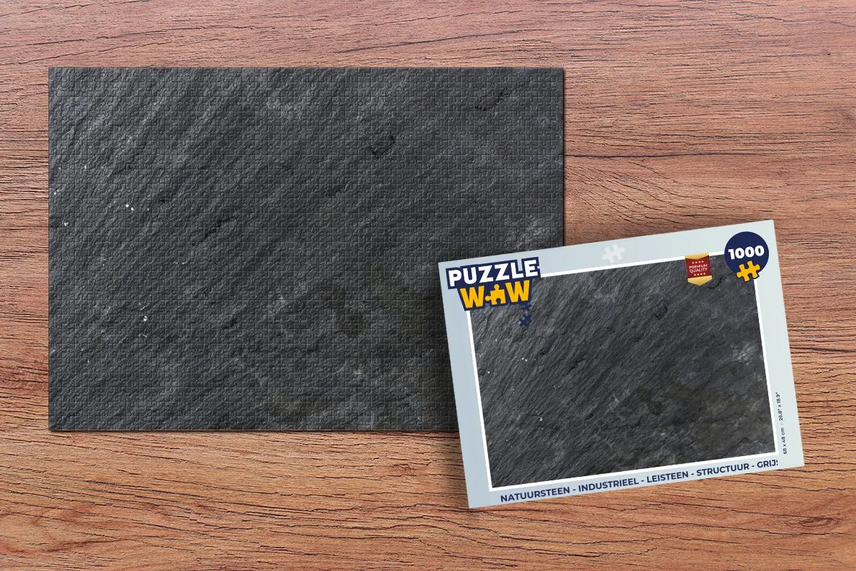 PuzzleWow Industrieel Leisteen Puzzel 1000 Stuks - Multicolor