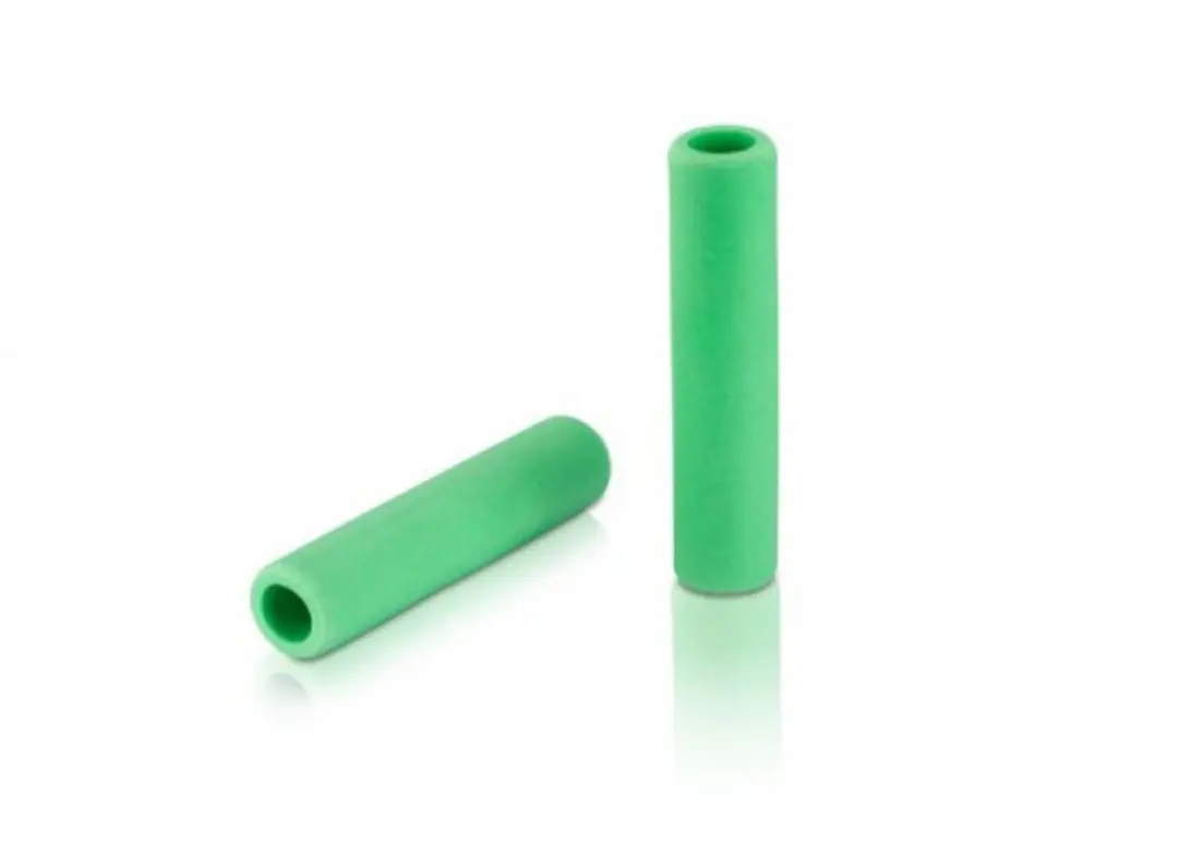 XLC Handvat Silikon 130mm Groen - Stel