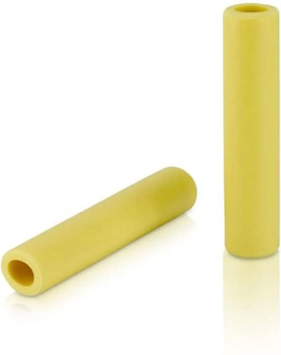 XLC Handvat Silikon 130mm Groen - Stel - afbeelding 4 van 5