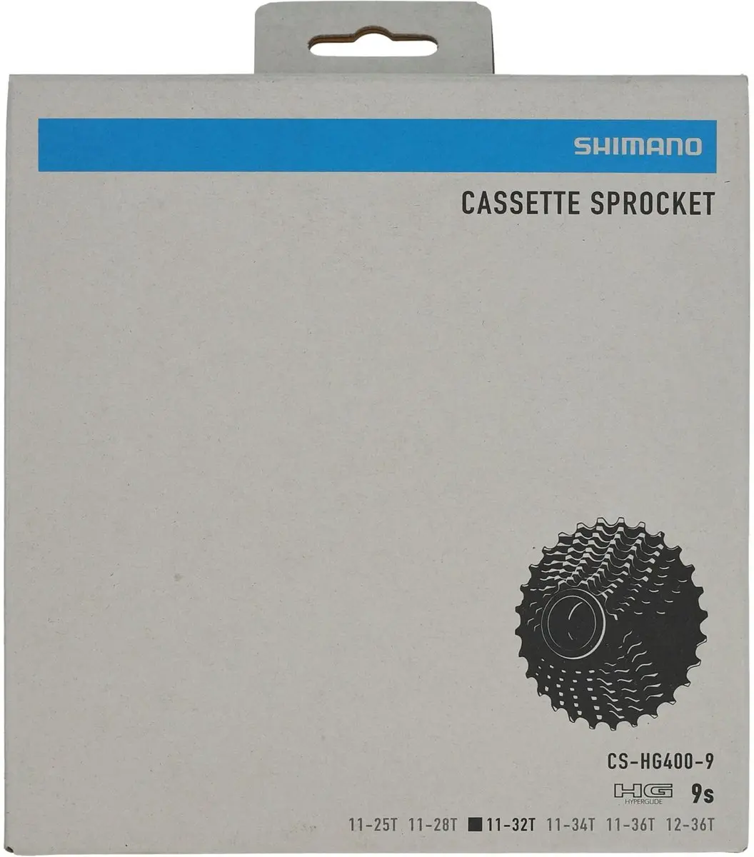 Shimano Alivio HG400 Cassette 9-speed 11-32T - Zwart - afbeelding 3 van 6