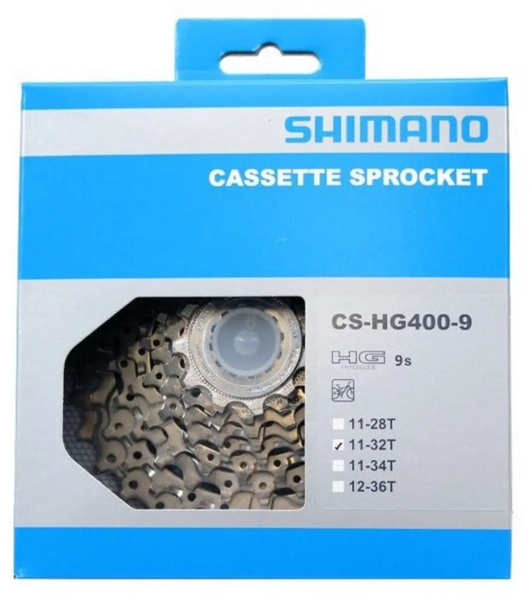 Shimano Alivio HG400 Cassette 9-speed 11-32T - Zwart - afbeelding 2 van 6
