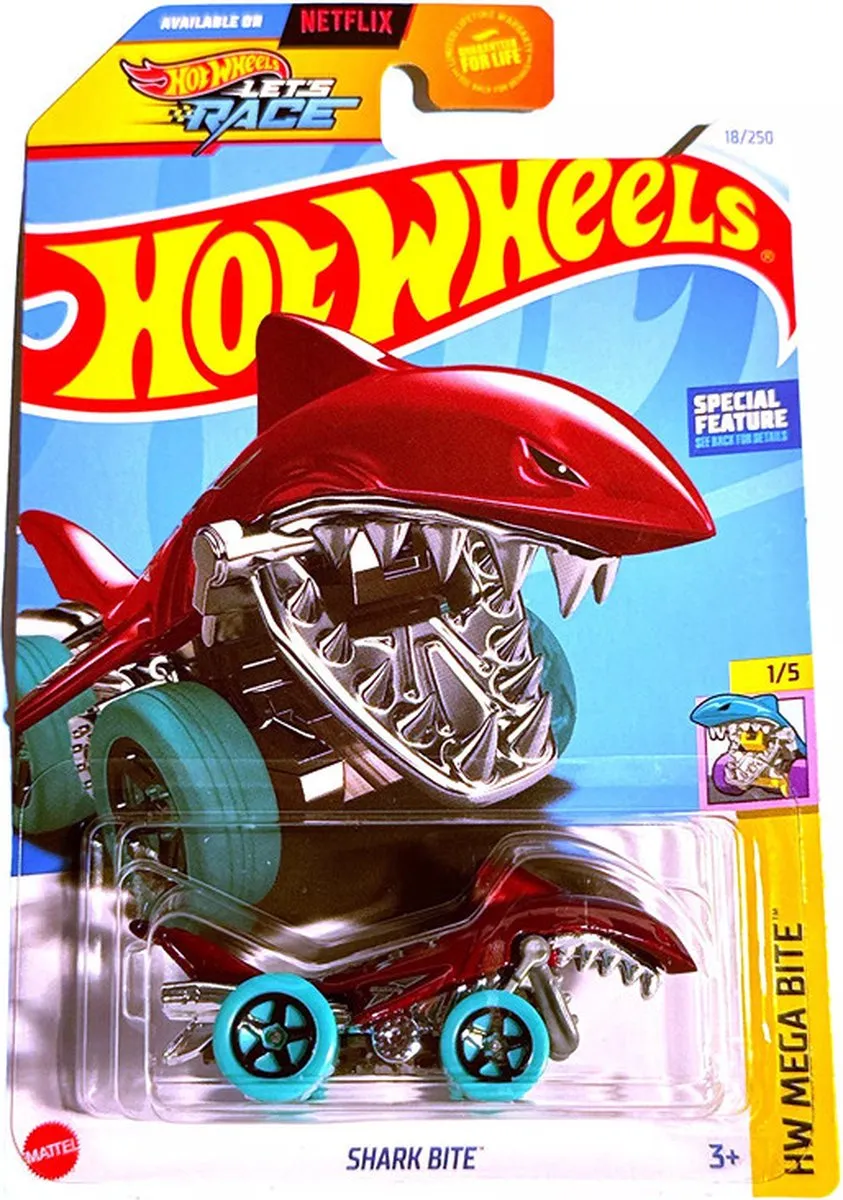 Hot Wheels Shark Bite HW Mega Bite 1:5 21A