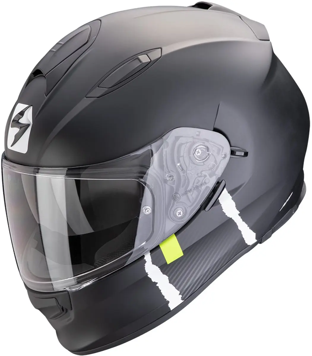 Scorpion EXO-491 Code Matt Zwart-Zilver Integraalhelm