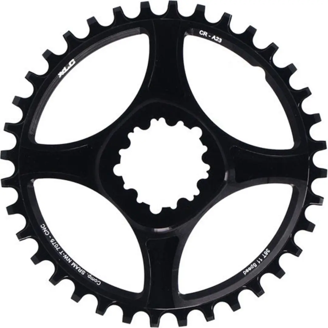 XLC kettingblad Sram CR-A23 11V 36T GXP Direct Mount 6mm Offset Alumini
