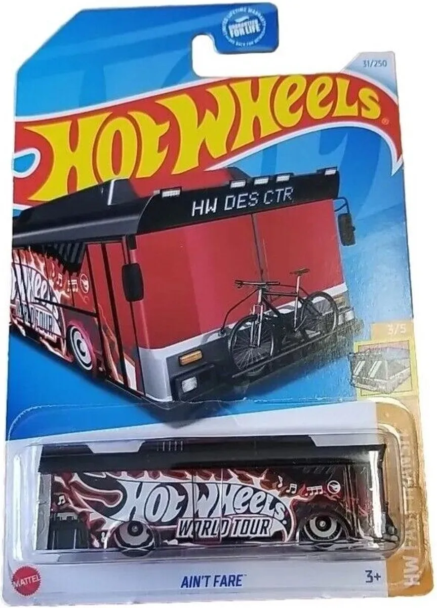 Hot Wheels Ain't Fare World Tour HW Fast Transit 3/5