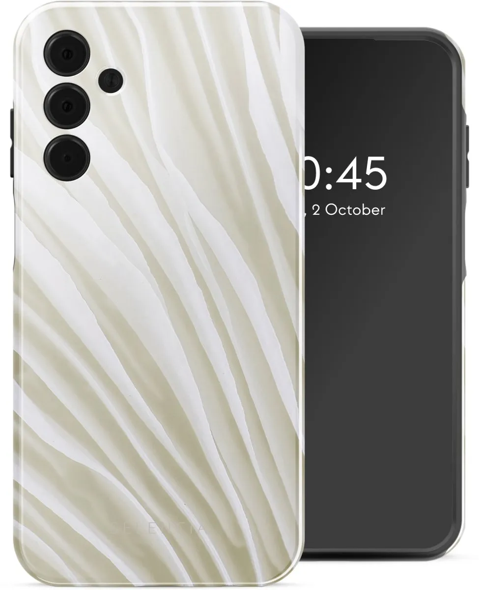 Selencia Hoesje Samsung Galaxy A15 Nature Light Brown