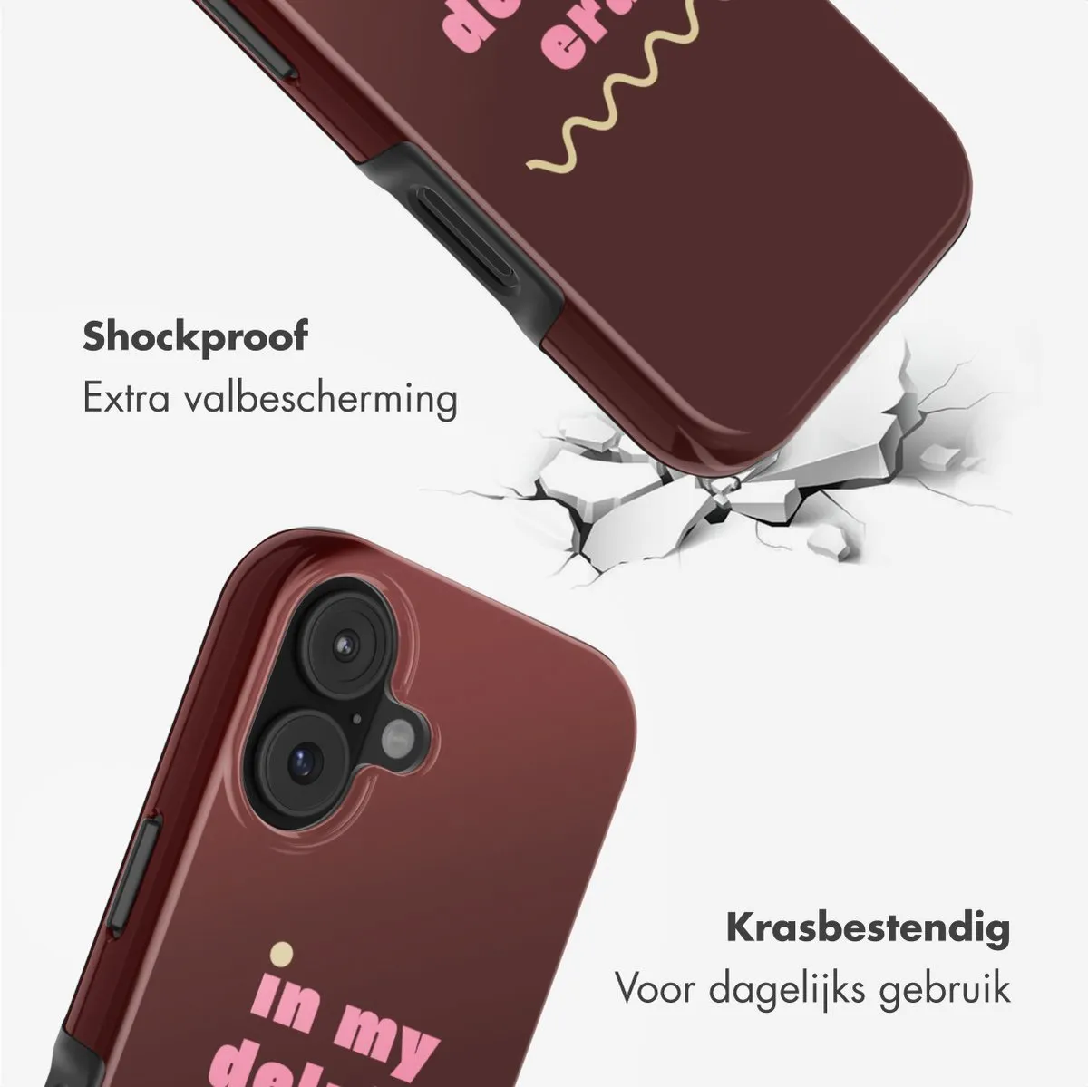Selencia Hoesje iPhone 17 - MagSafe - Delulu