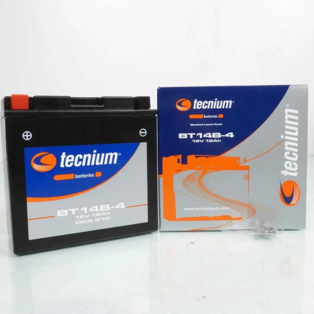 sla tecnium accu voor motor yamaha 1700 xv 2002 tot 2006 yt14b-4 / 12v 12ah nieu