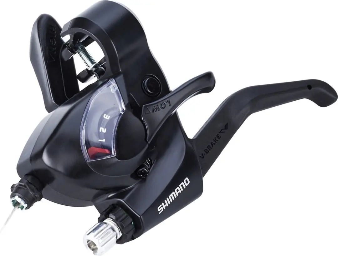Shimano ST-EF41 3-Speed Shifter - Zwart - afbeelding 3 van 6