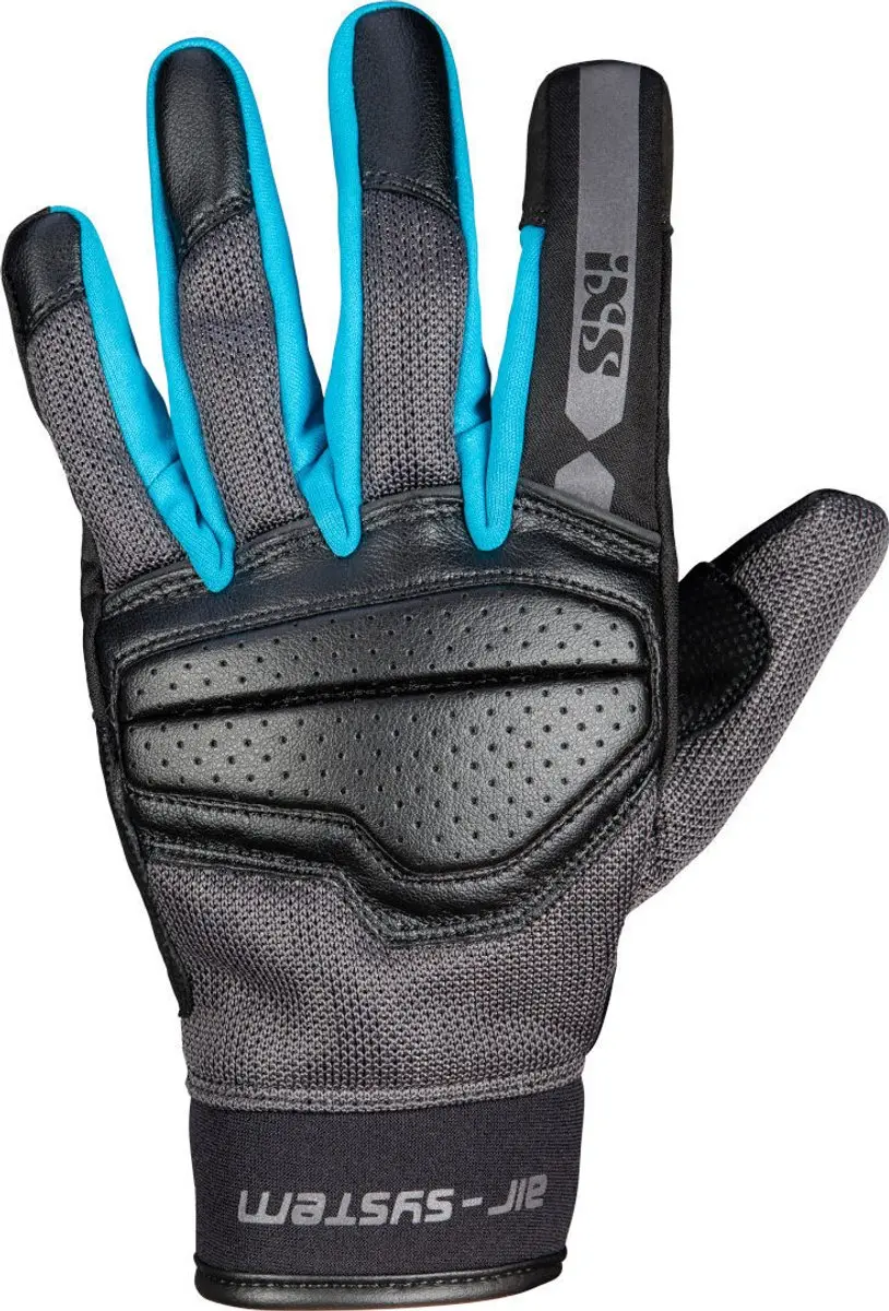 IXS Evo-Air Dames Zwart Blauw Handschoenen