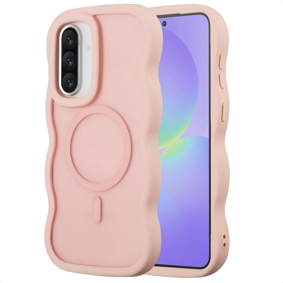 Selencia Wavy Case Soft Pink
