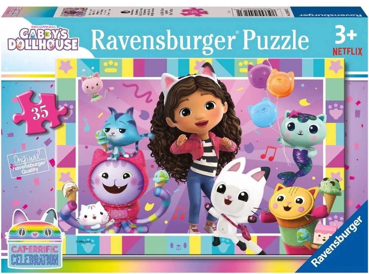 Ravensburger Gabi’s Kattenhuis Kinderpuzzel 35 Stuks