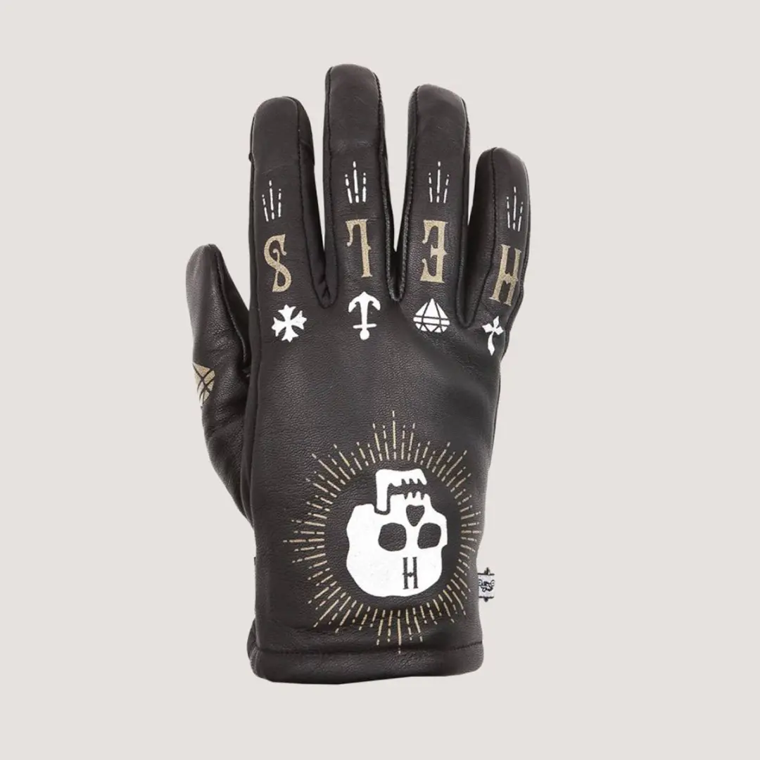 Helstons Grafic Skull Zwart