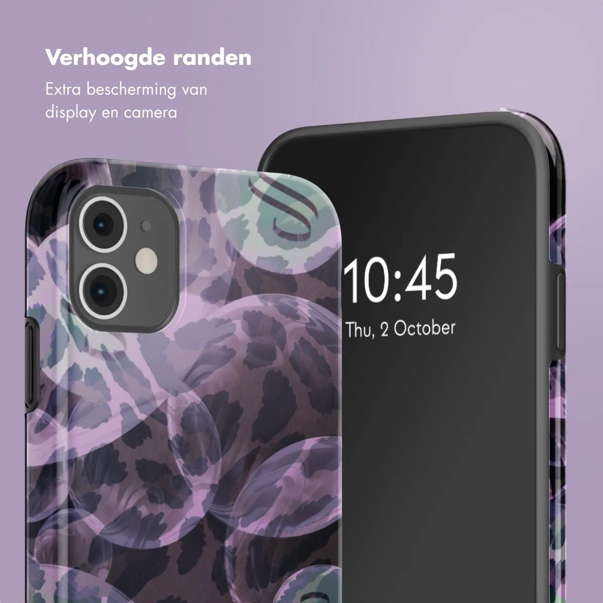 Selencia Hoesje iPhone 11 Leo Bubble Green - afbeelding 6 van 6