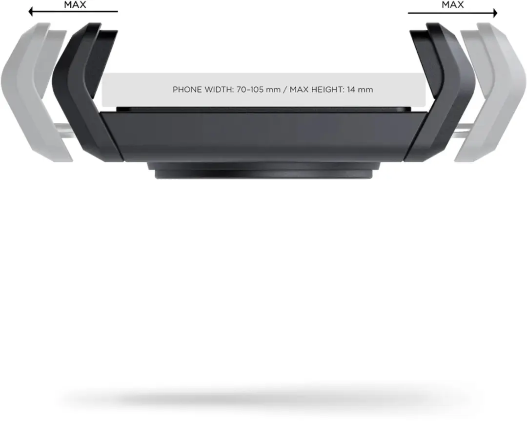 SP Connect Magnetic Phone Holder Pro 163973038 - Zwart