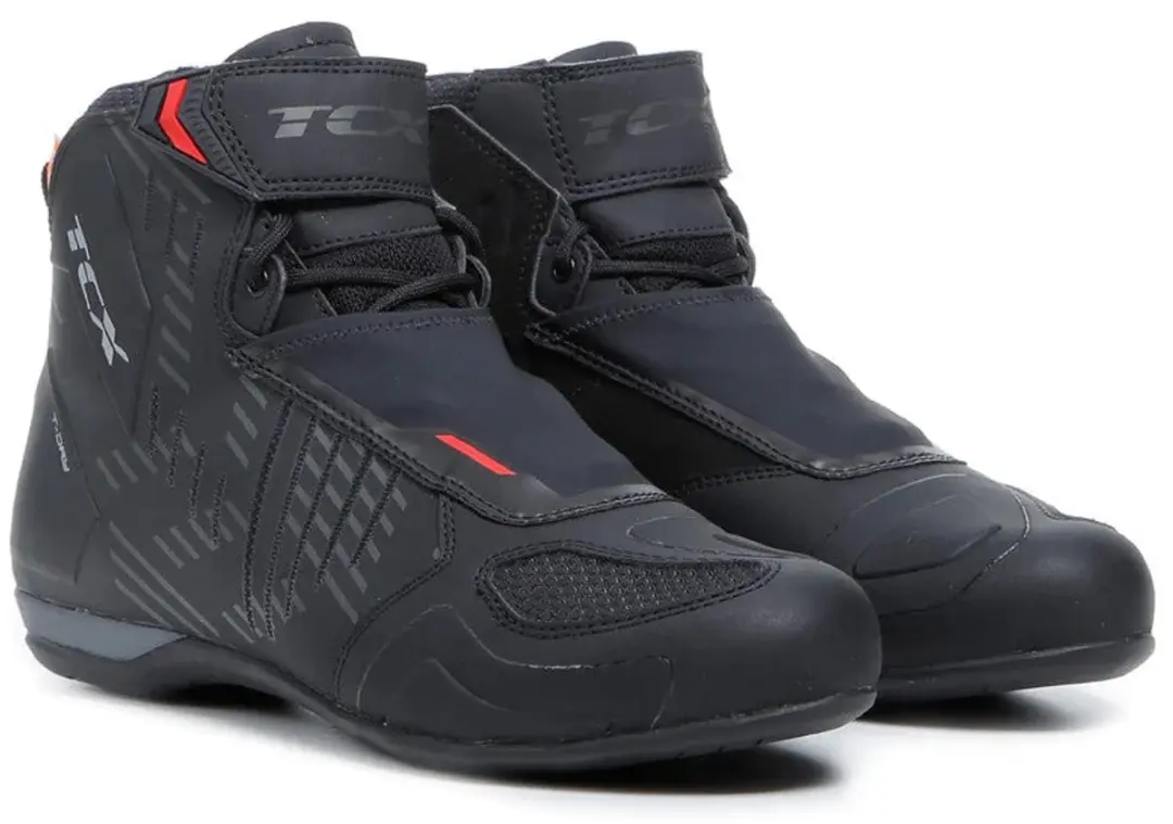 TCX R04D WP Zwart Motorschoenen