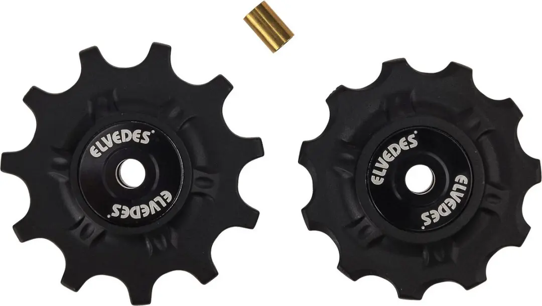 Elvedes Derailleurwieltjes CP2017100 11T - Zwart - 2 Stuks - afbeelding 5 van 6