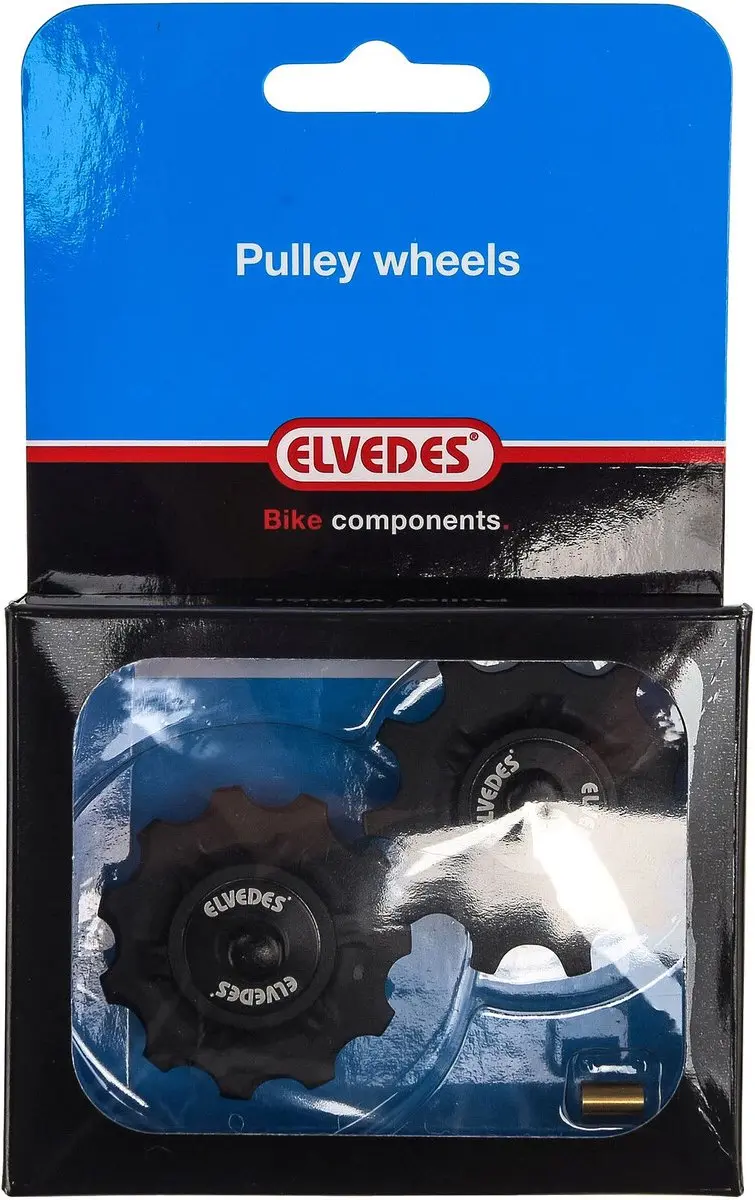 Elvedes Derailleurwieltjes CP2017100 11T - Zwart - 2 Stuks - afbeelding 6 van 6