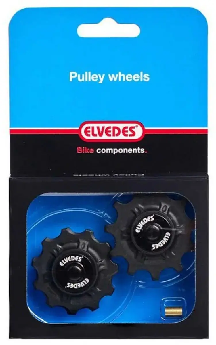 Elvedes Derailleurwieltjes CP2017100 11T - Zwart - 2 Stuks - afbeelding 3 van 6