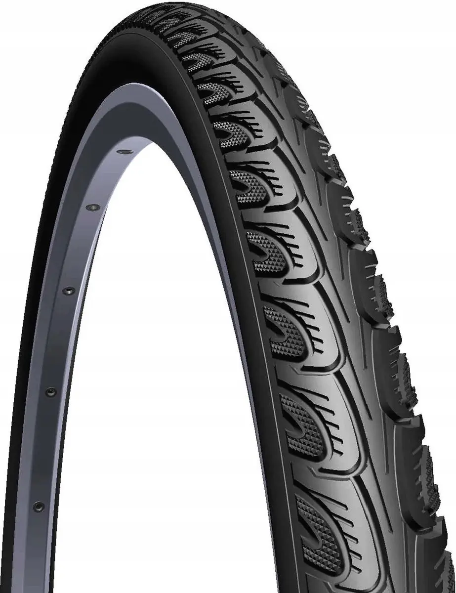 Mitas V69 Hook Fietsband 700x35C - Trekking/Stadsfiets - Zwart - afbeelding 2 van 6