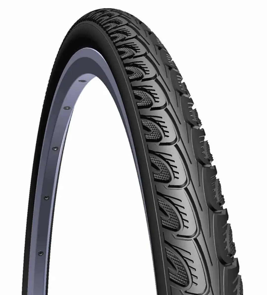 Mitas V69 Hook Fietsband 700x35C - Trekking/Stadsfiets - Zwart - afbeelding 6 van 6