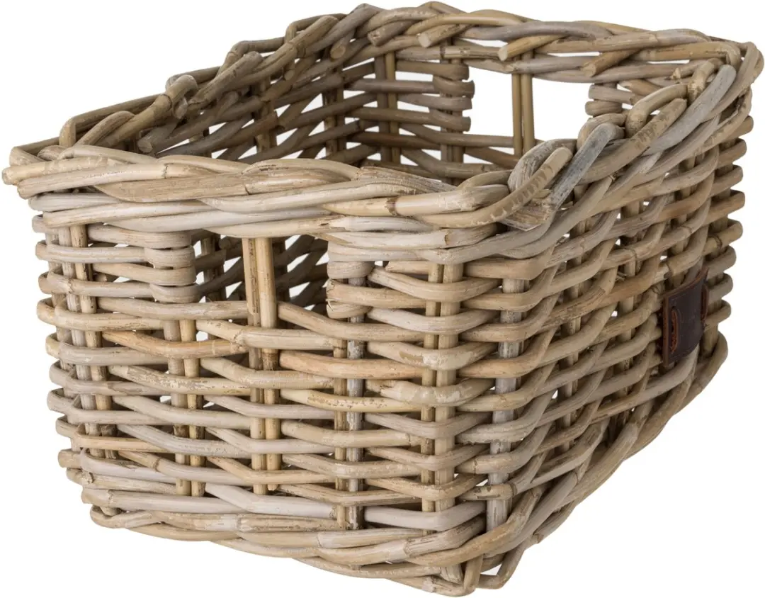 FastRider Zeno Rotan Fietsmand - 8L - Naturel - afbeelding 3 van 5