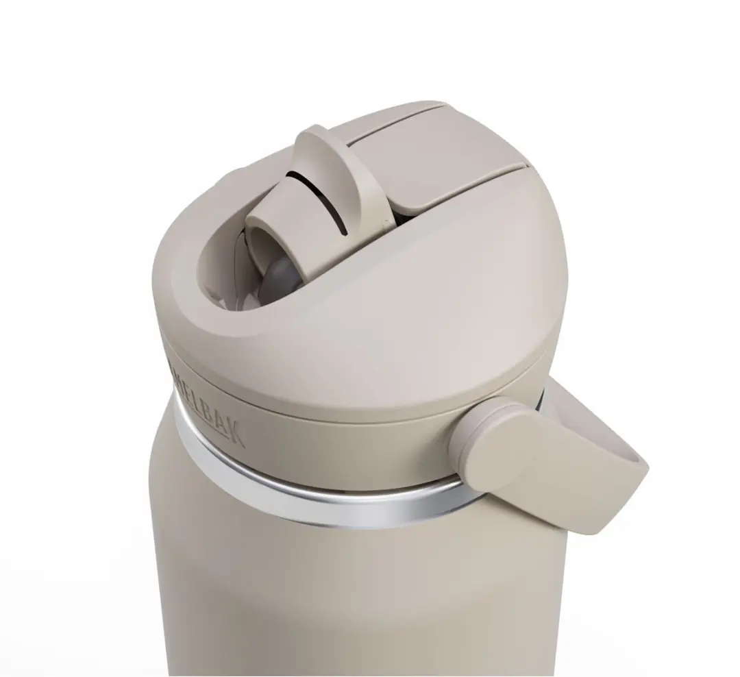 CamelBak Thrive Flip Straw 1L - RVS Isolatie - Beige - afbeelding 4 van 4