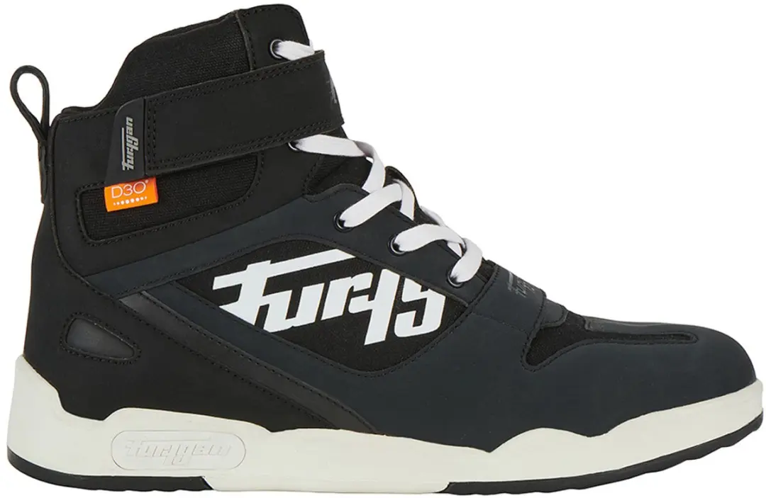 Furygan Get Down Zwart Wit Motorschoenen