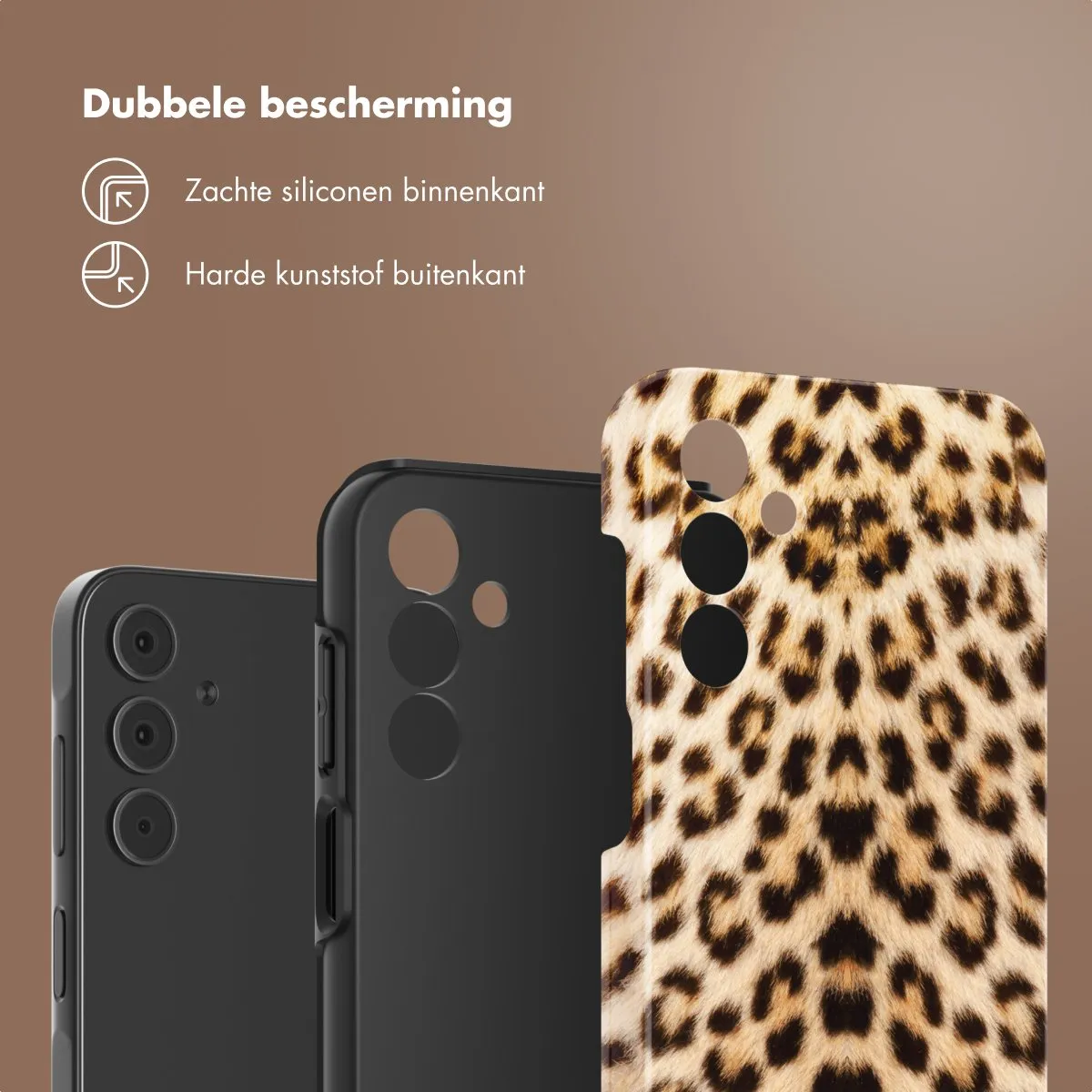 Selencia Hoesje Samsung Galaxy A15 Wild Leo