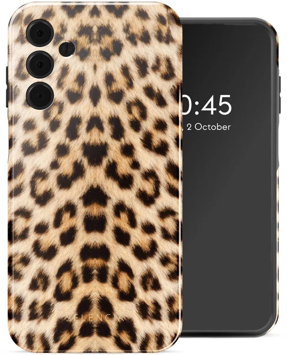 Selencia Hoesje Samsung Galaxy A15 Wild Leo