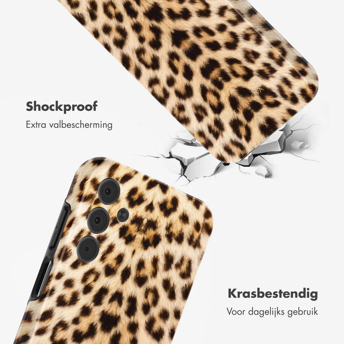 Selencia Hoesje Samsung Galaxy A15 Wild Leo