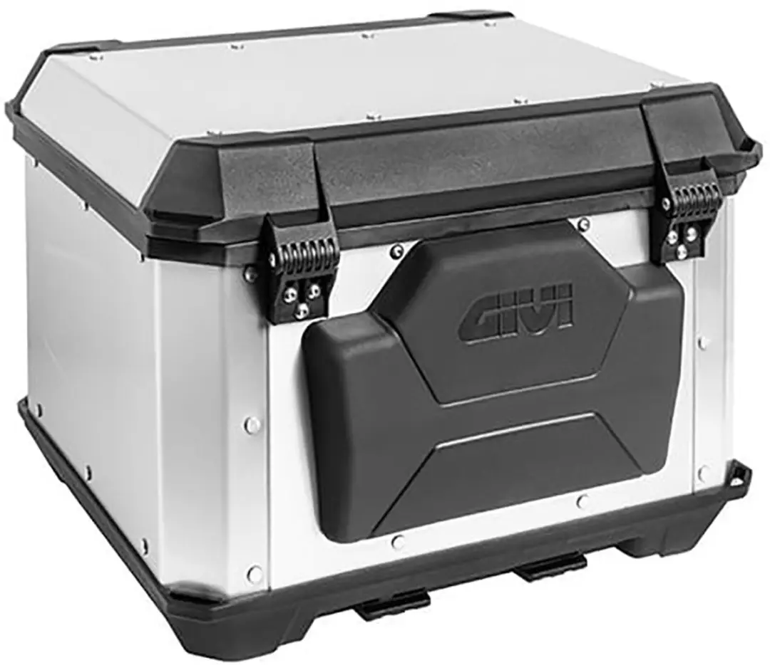 Givi E248 Alpina Rugsteun Topkoffer Zilver