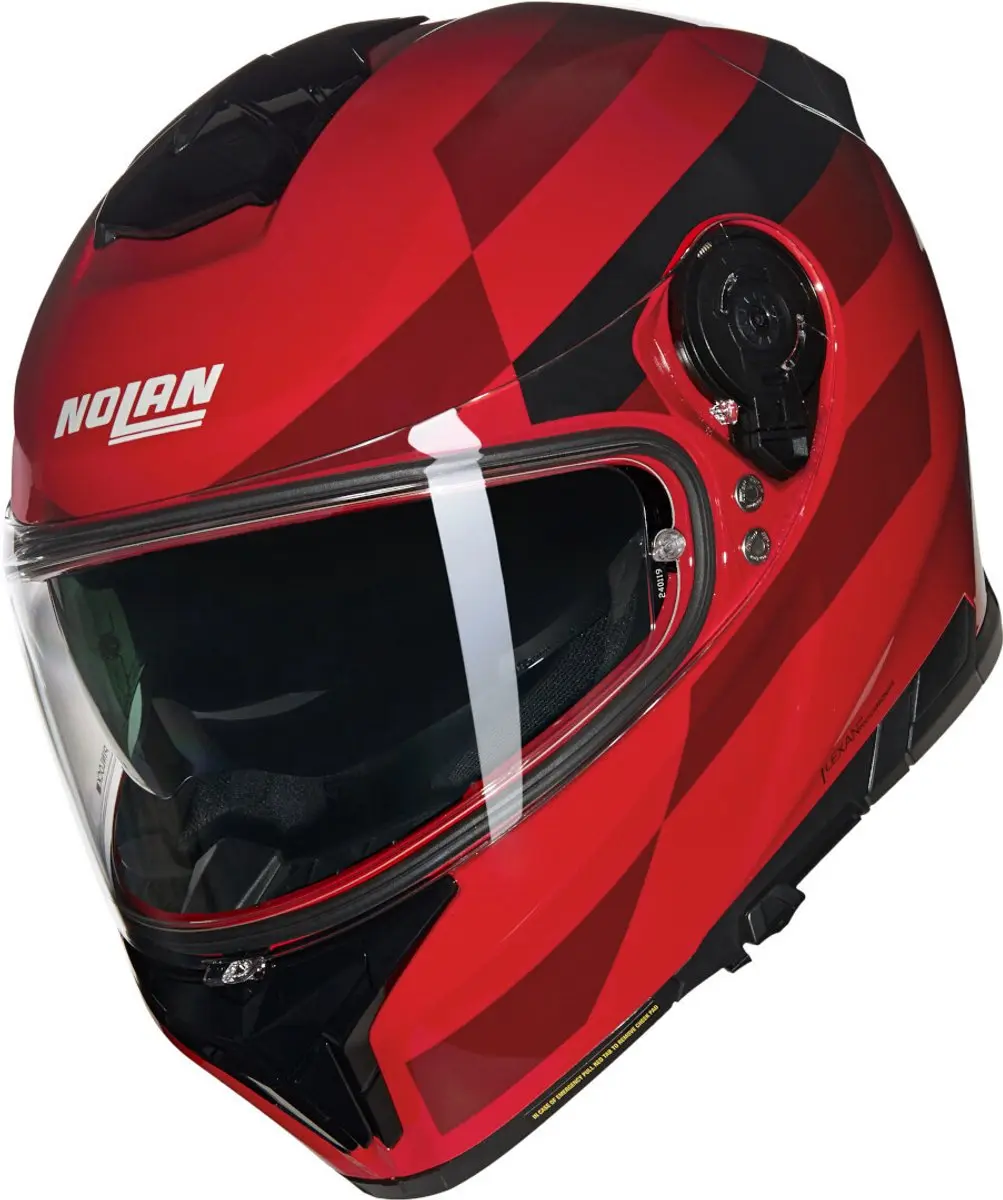 Nolan N80-8 Alfiere 346 Rood Zwart Glossy Integraalhelm