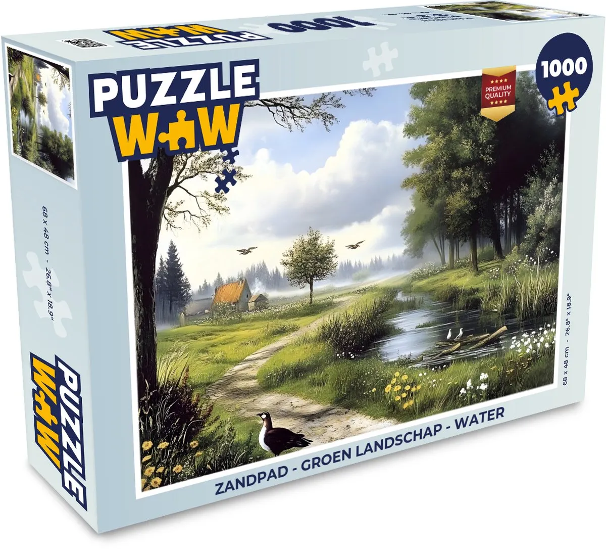 PuzzleWow Legpuzzel 1000 Stuks