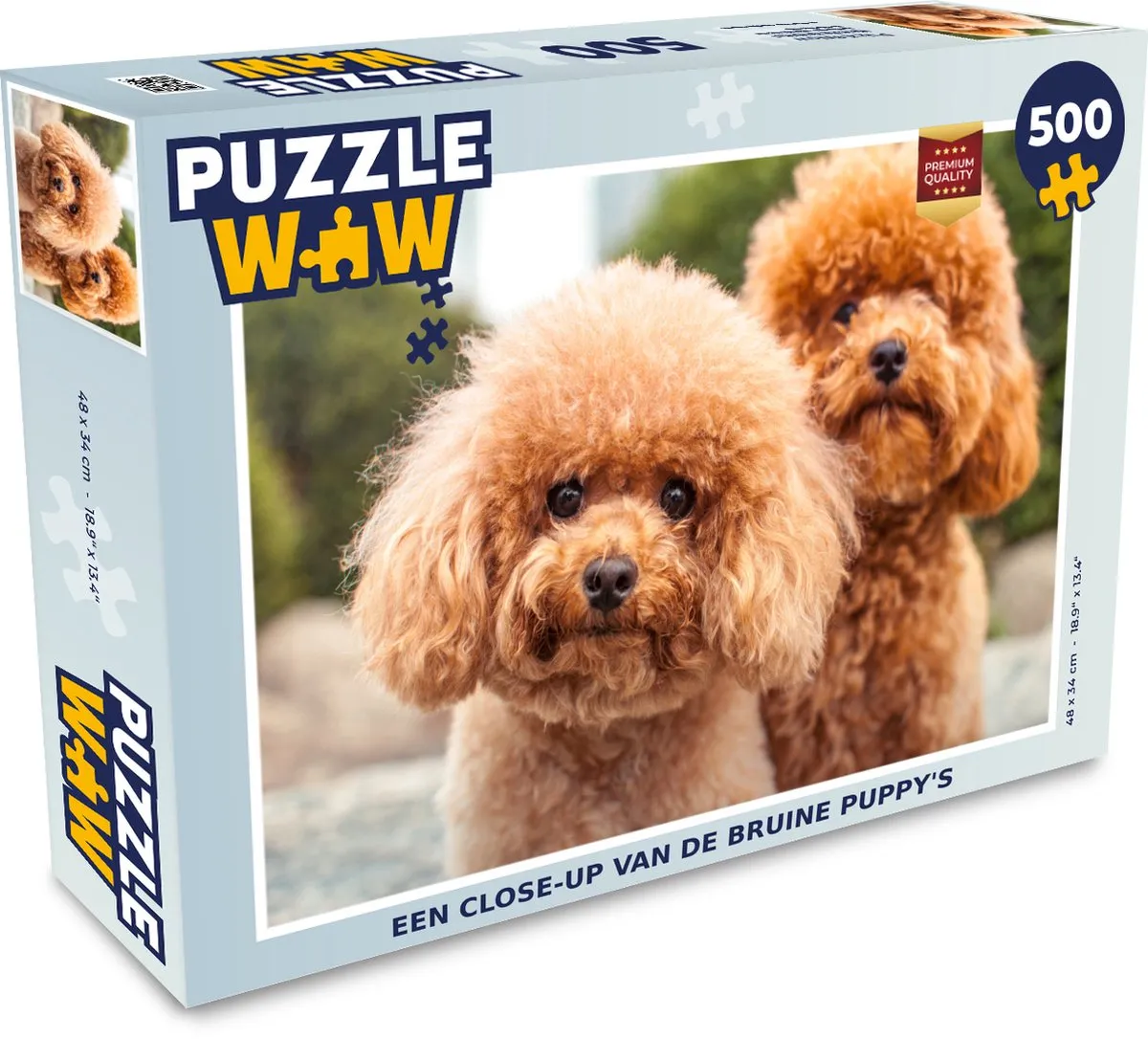 PuzzleWow Legpuzzel 500 Stuks - Multicolor