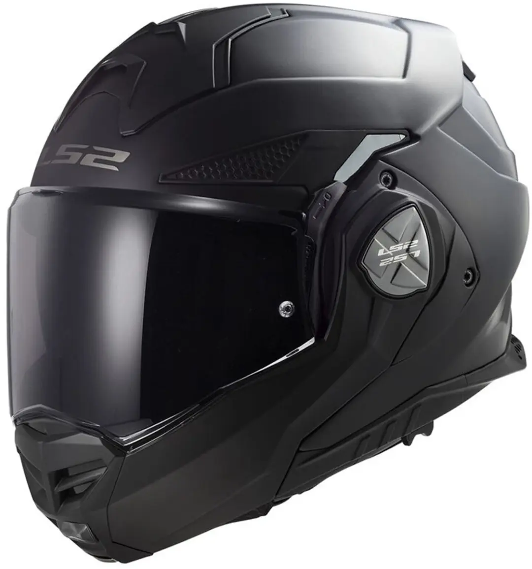 LS2 Helm Advant X mat zwart met intercom 4X maat XS
