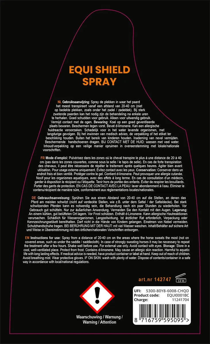 Epplejeck Ejequi Shield Spray 500ml - 2 Stuks - afbeelding 3 van 6